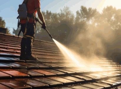 Pressure Washing Your Roof