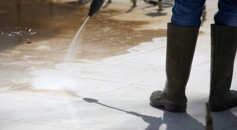 Patio Cleaning in Bircotes