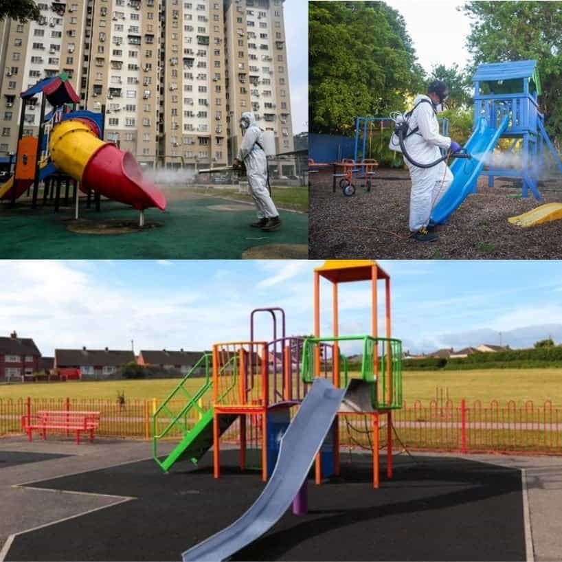 Playground Cleaning in Weldon